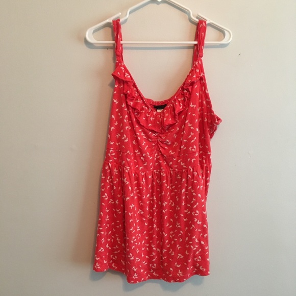 torrid Tops - Torrid spaghetti strap bird top 4
